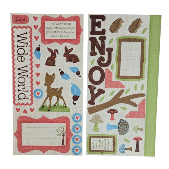 Close to My Heart Reflections Stickease X7118C Twitterpated Deer Nature NEW - Picture 4 of 5